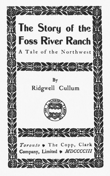 Foss River Ranch tp